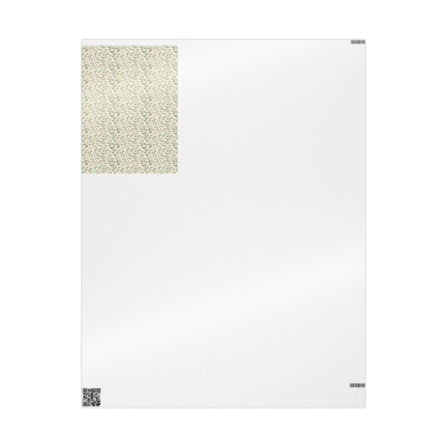 Wildflower Meadow Wrapping Paper — Spring Botanical Gift Wrap with Hand-Drawn Grasses & Seed Heads