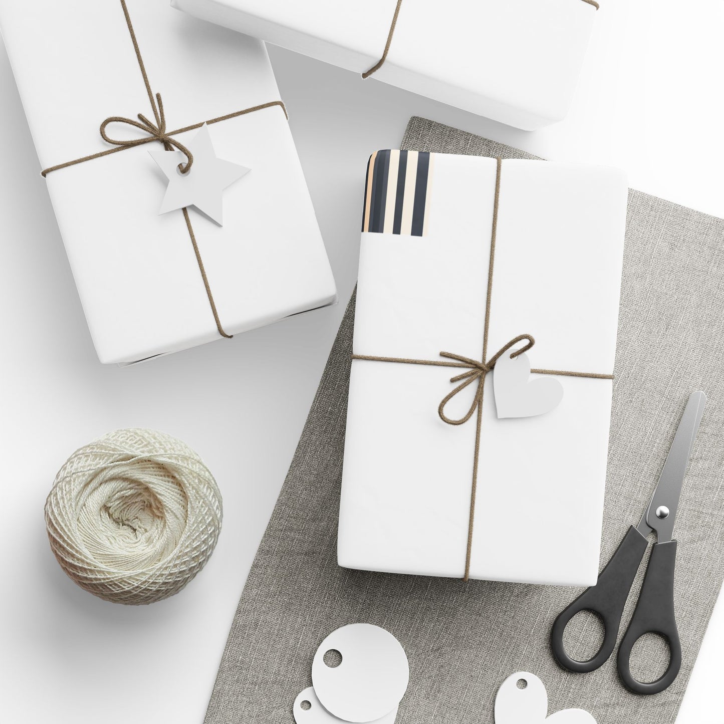 All-Season Geometric Wrapping Paper — Geometric Pattern