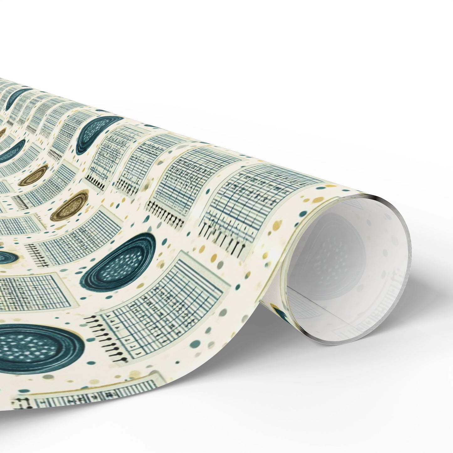 Vintage Analog Calendar Wrapping Paper