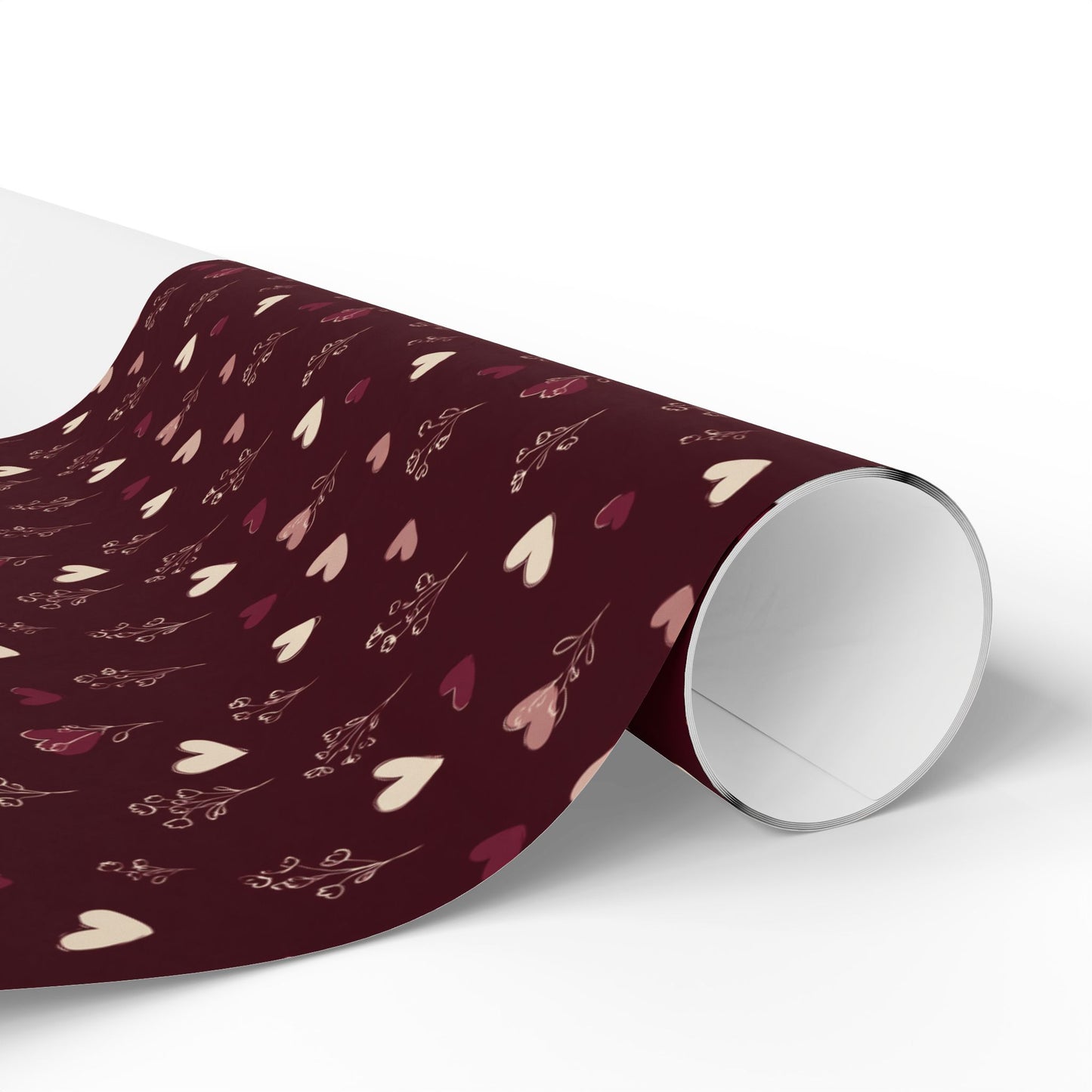 Holiday Valentine Wrapping Paper — Valentine's Pattern