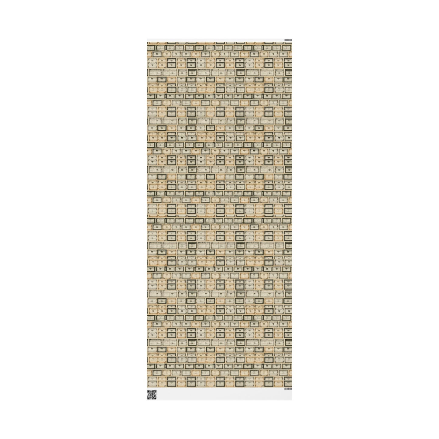 Natural History Specimen Label Wrapping Paper