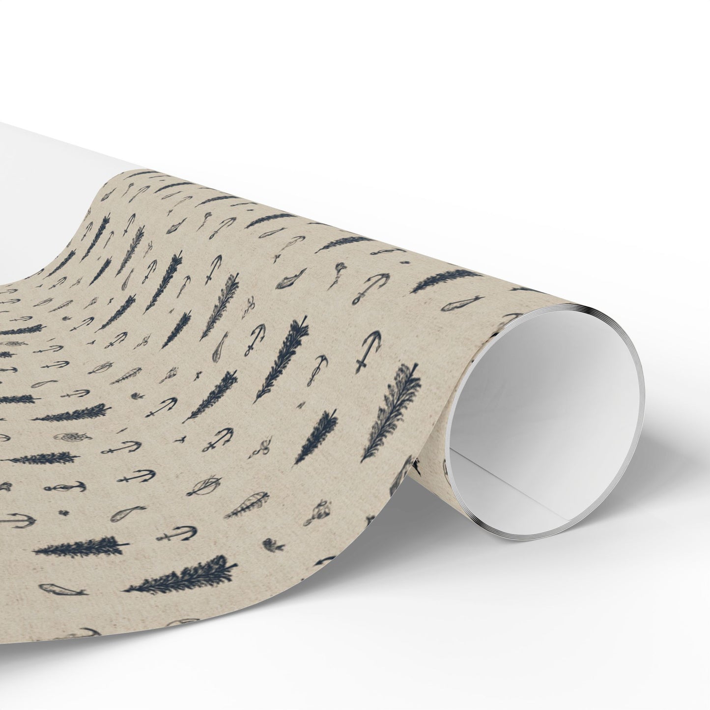 All-Season Rustic Wrapping Paper — Rustic Pattern