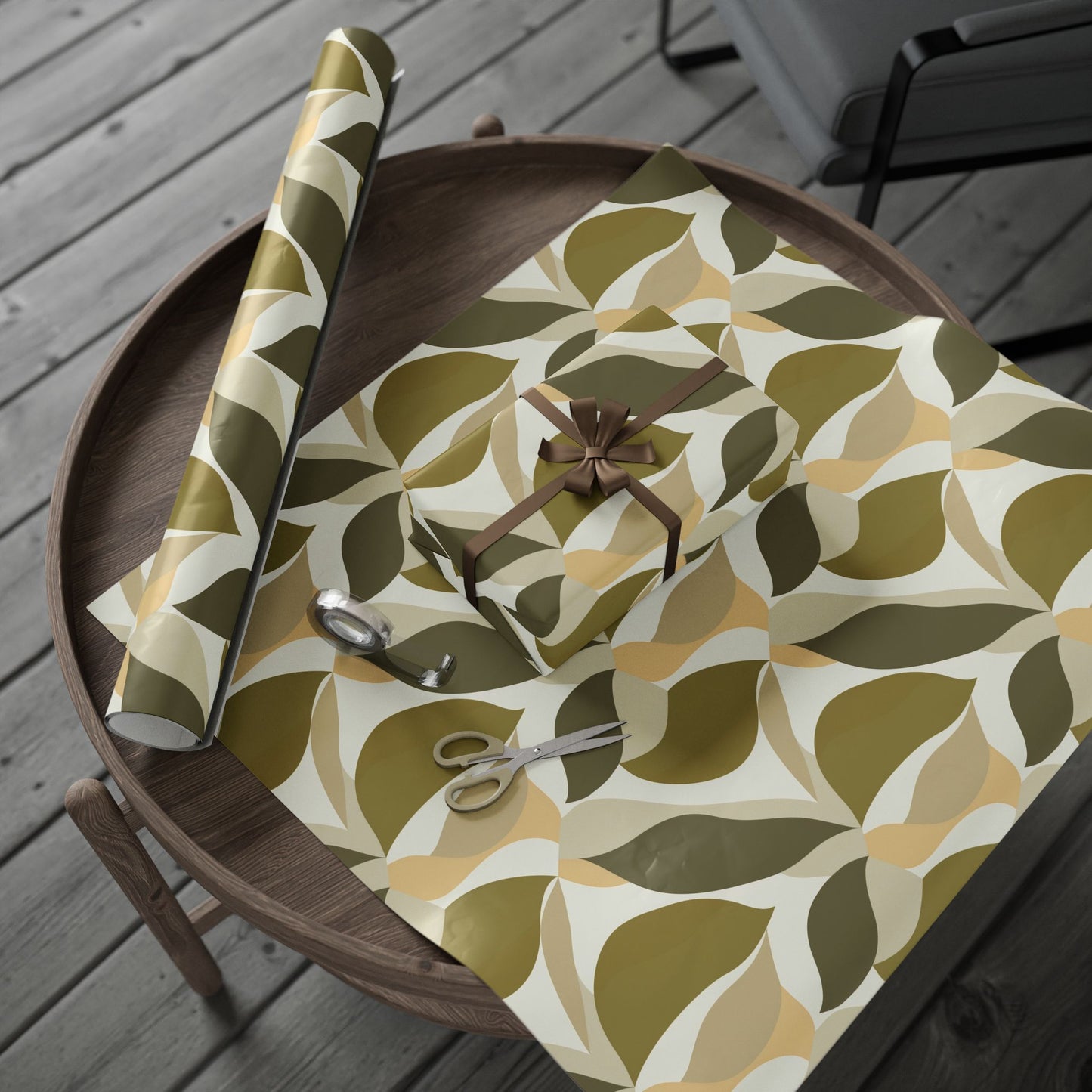 Summer Modern Wrapping Paper — Modern Pattern