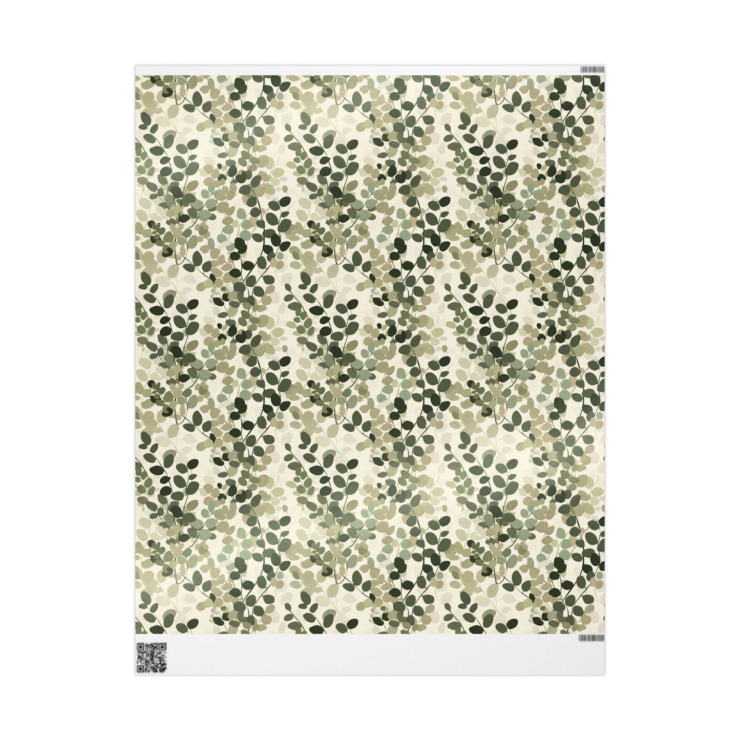 All-Season Botanical Wrapping Paper — Botanical Pattern
