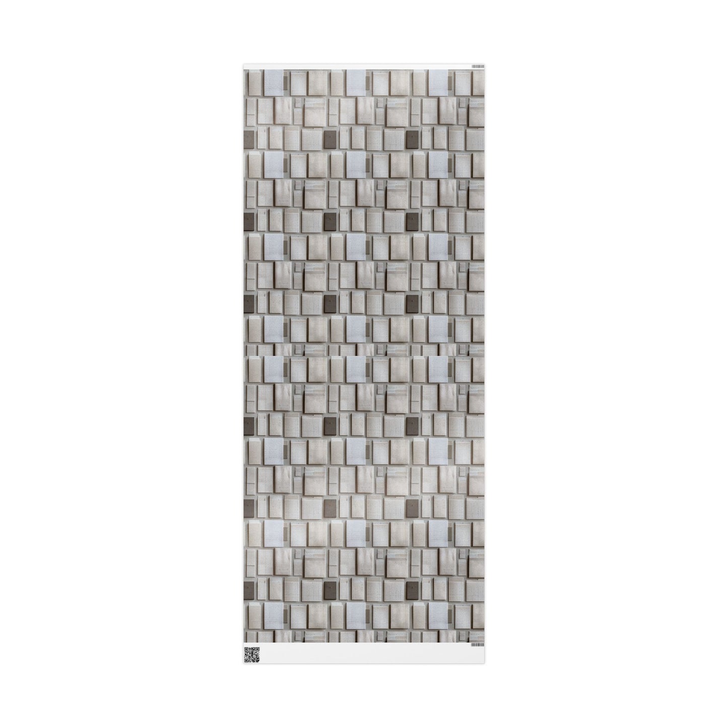 Filing System Pattern Wrapping Paper — Index No. 002