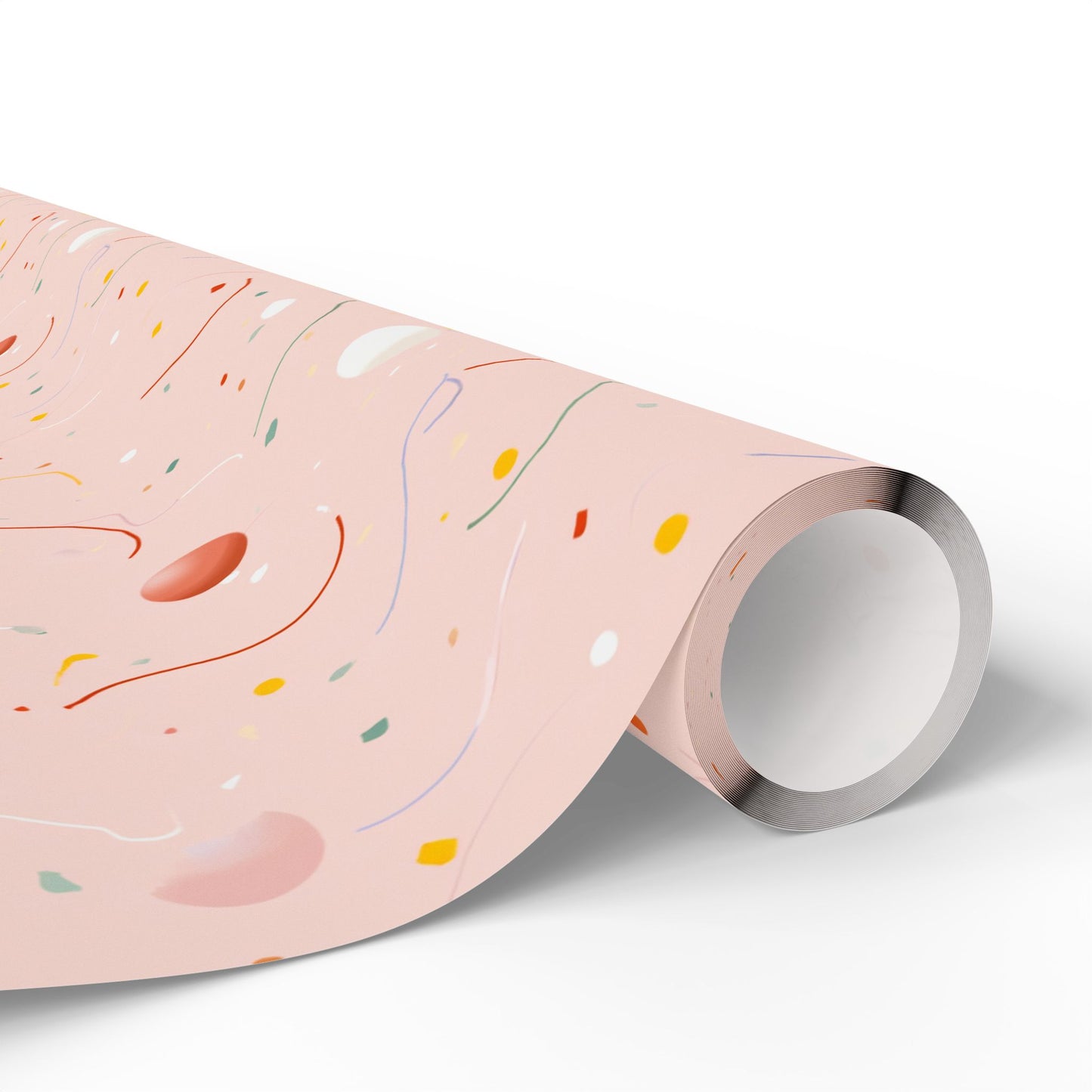 Festive Confetti & Balloon Wrapping Paper | All-Occasion Celebration Gift Wrap