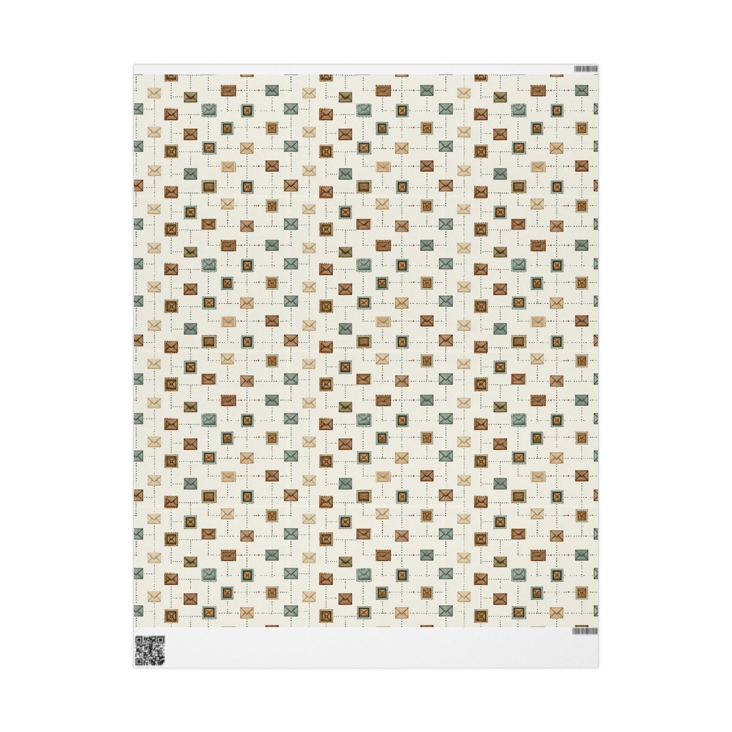 Vintage Postal System Wrapping Paper