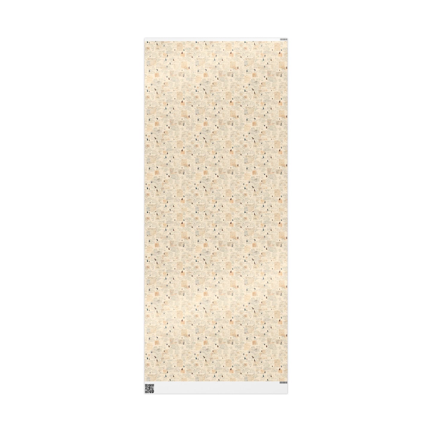 Marginalia & Notes Pattern Wrapping Paper — Page No. 002
