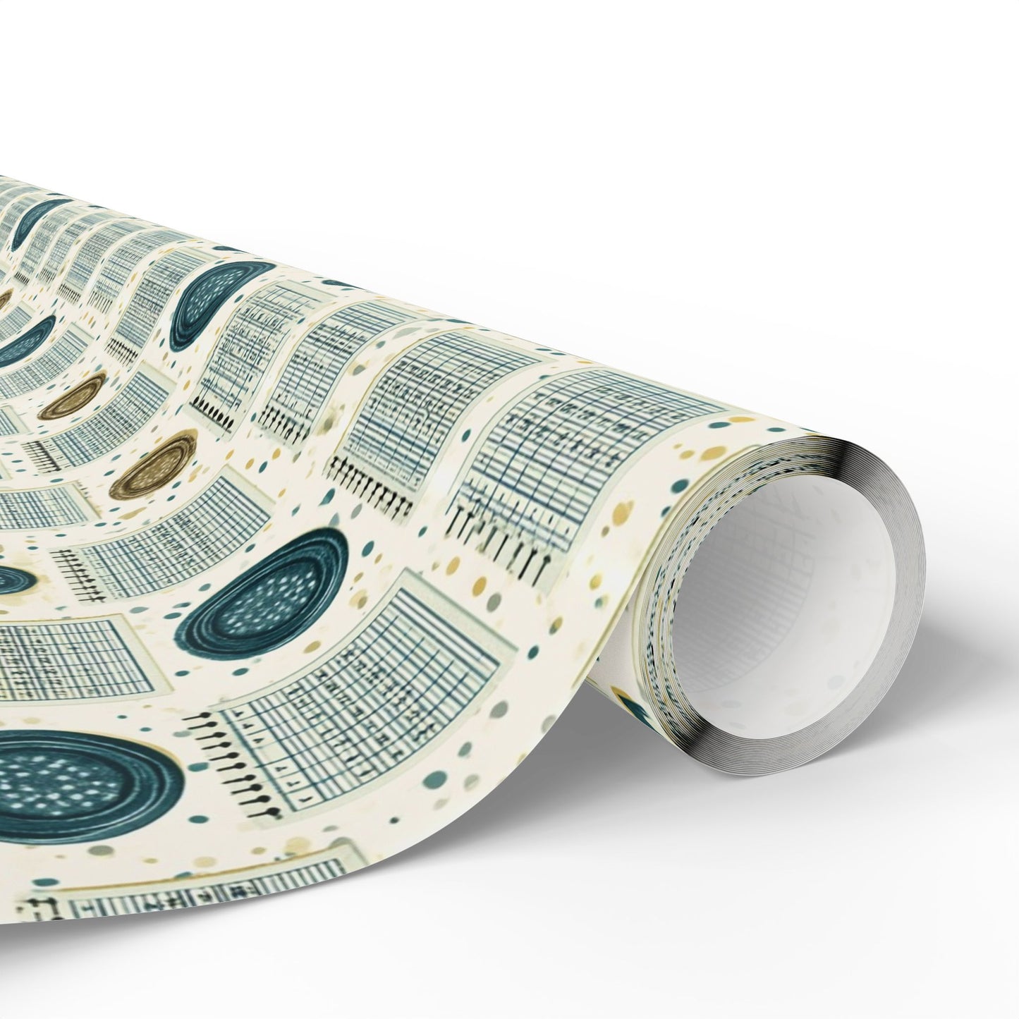 Vintage Analog Calendar Wrapping Paper