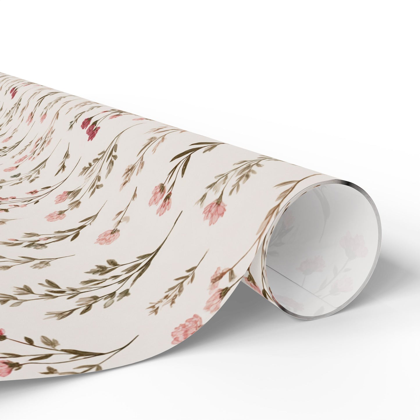 Wildflower Wrapping Paper — Hand-Drawn Spring Botanicals | Floral Gift Wrap