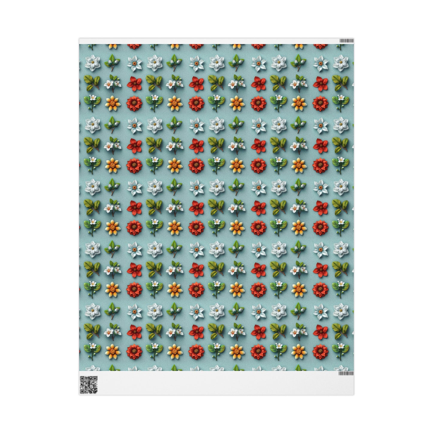 Spring Flowers Wrapping Paper