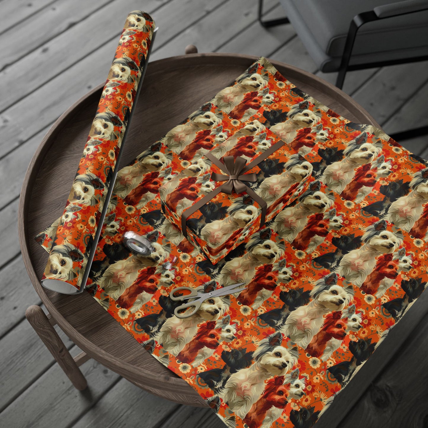 Chinese Crested Wrapping Paper