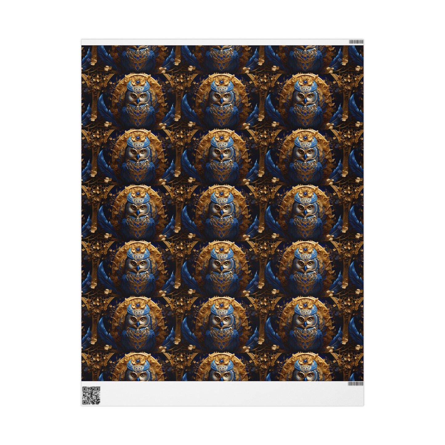 Owl King Wrapping Paper