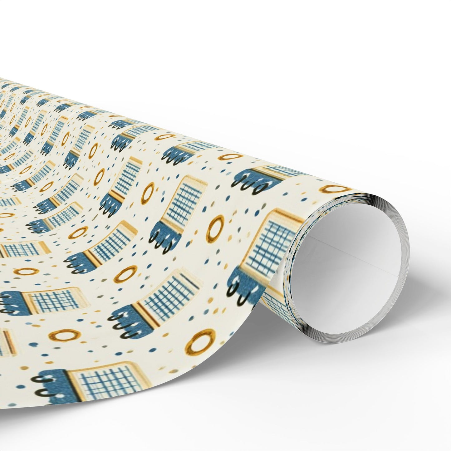 Vintage Analog Calendar Wrapping Paper