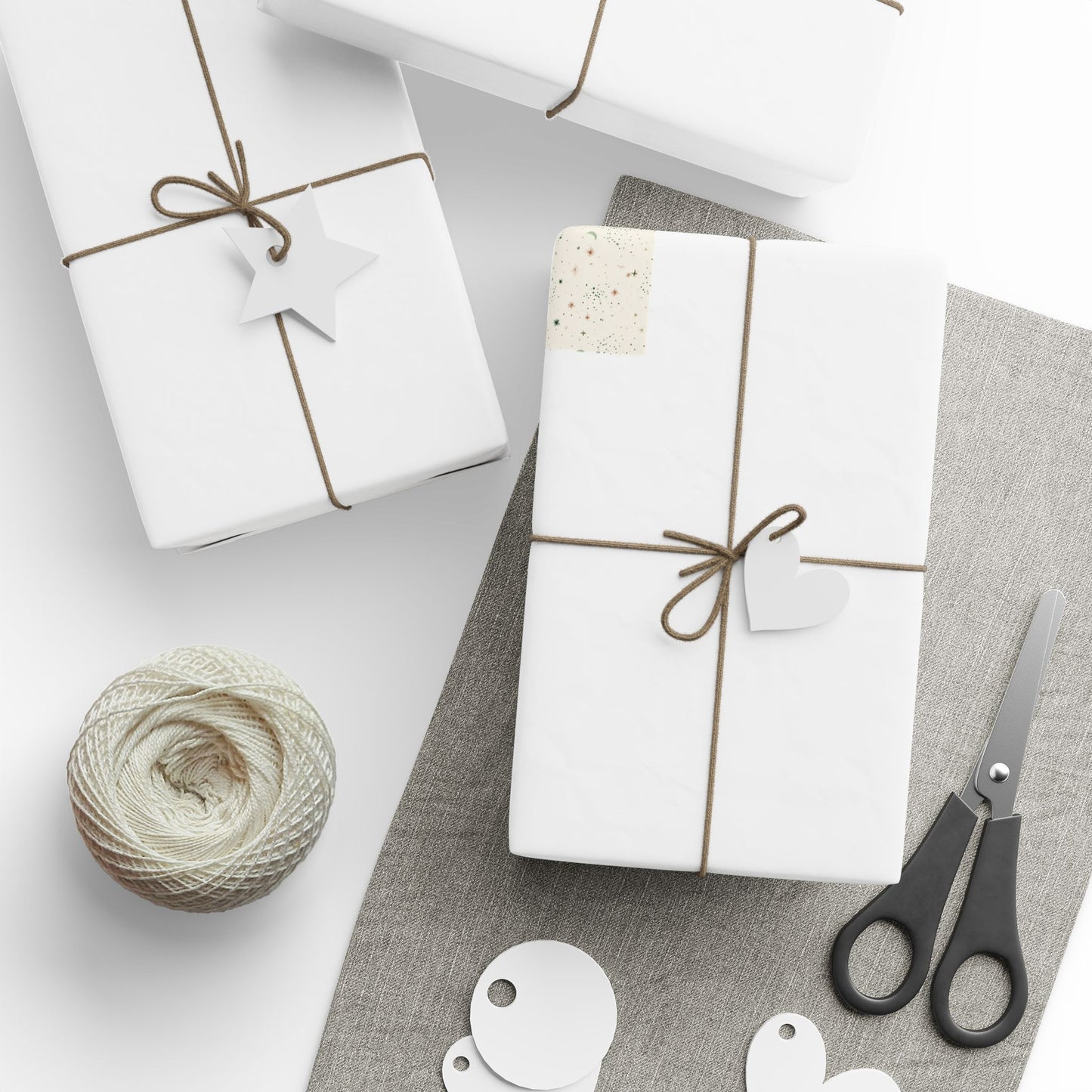 Constellation Map Wrapping Paper | Star Map & Celestial Pattern | All-Season Gift Wrap