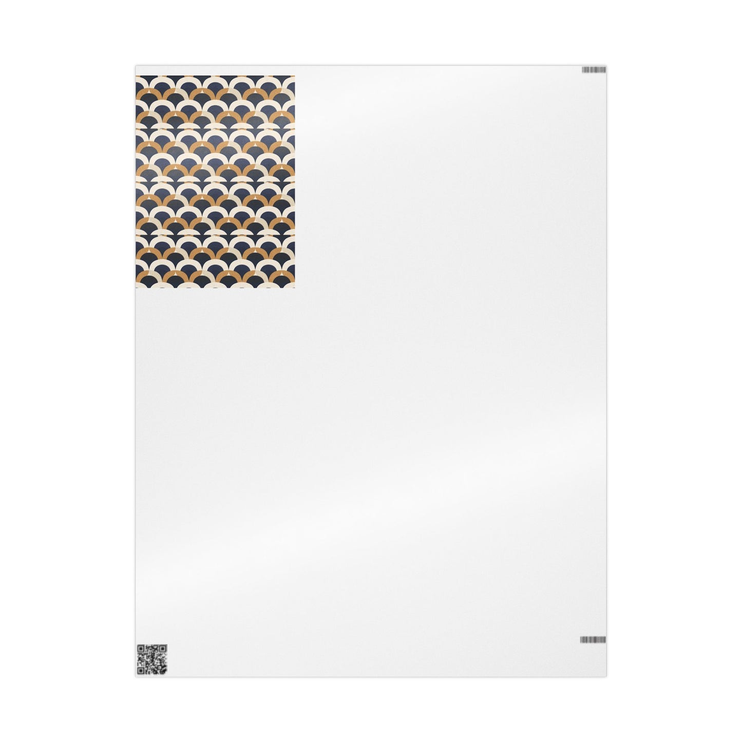 All-Season Geometric Wrapping Paper — Geometric Pattern