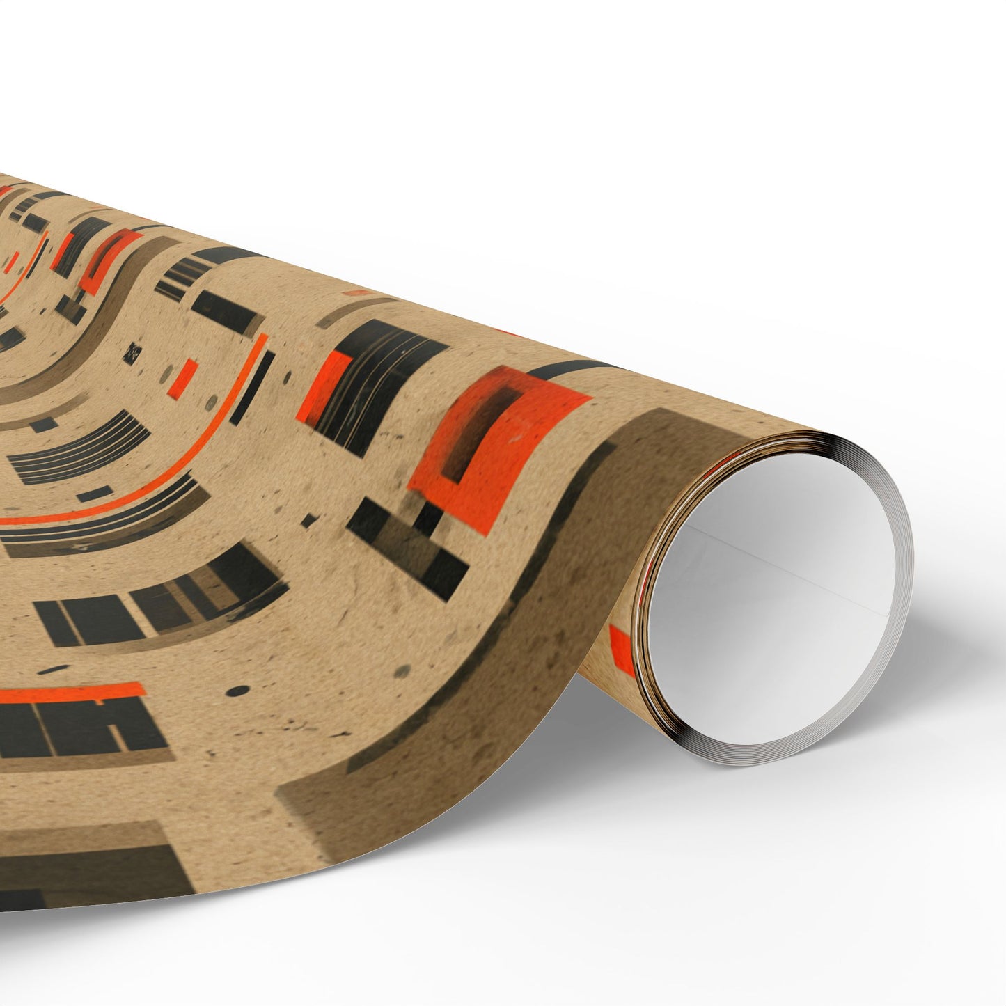 Warehouse & Industrial Pattern Wrapping Paper — Bay No. 004