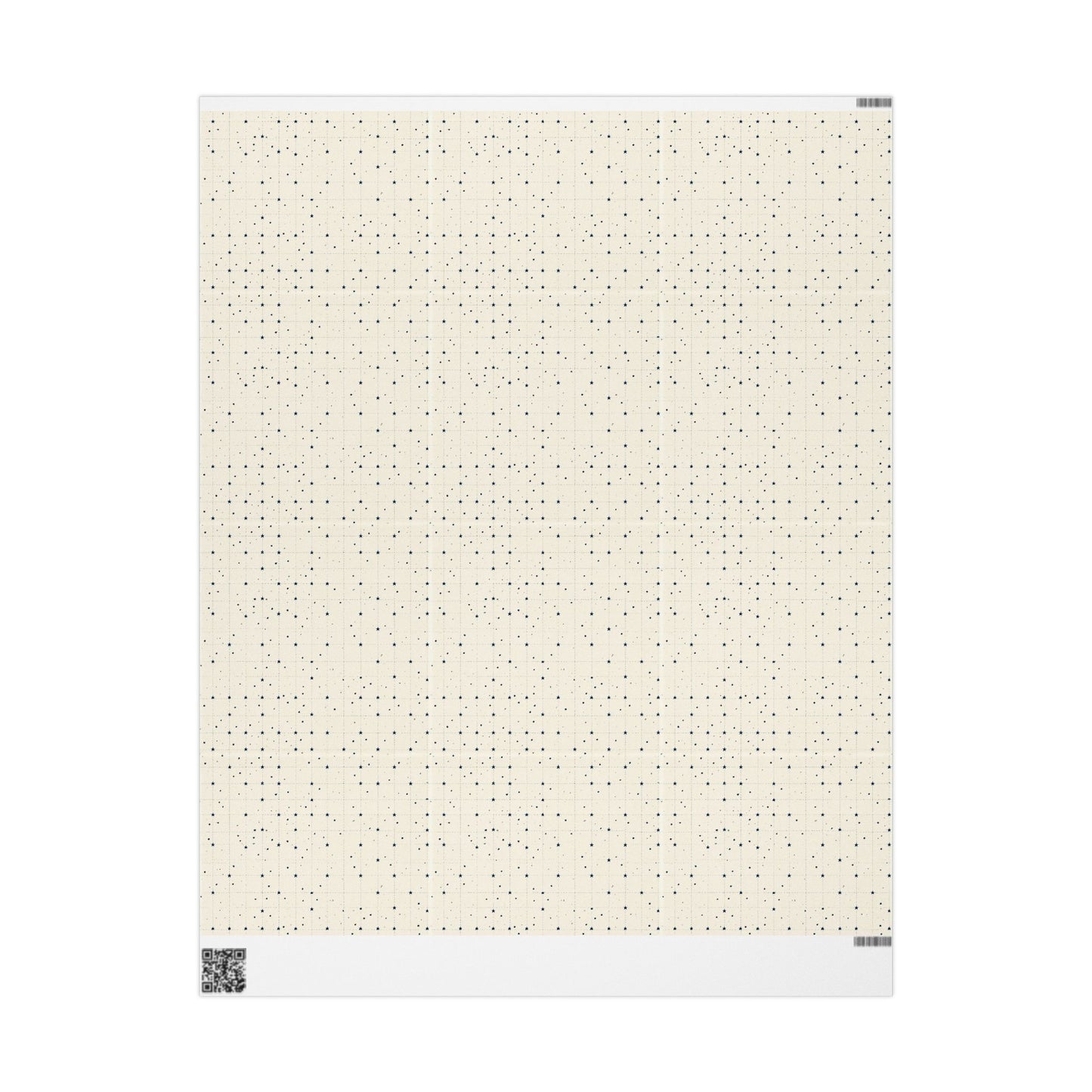 Minimalist Star Grid Wrapping Paper