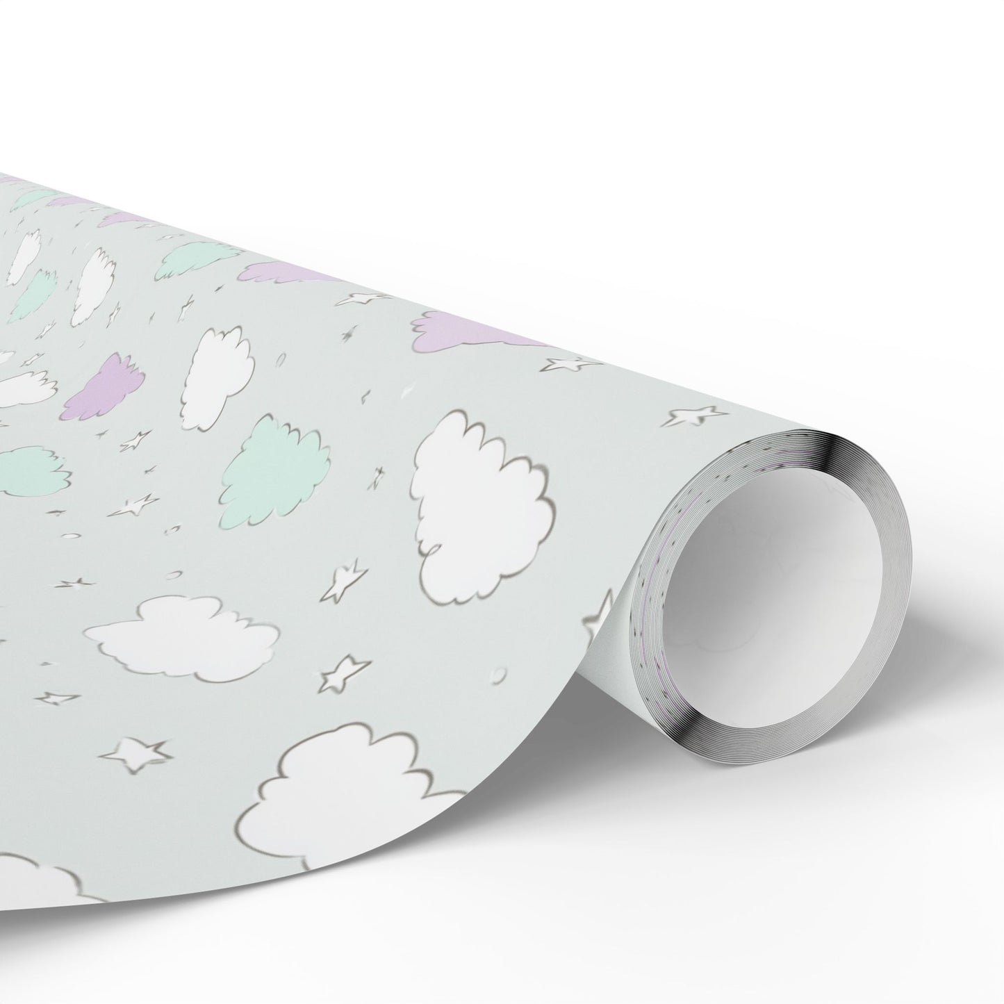 Sky & Cloud Pattern Wrapping Paper — Horizon No. 004