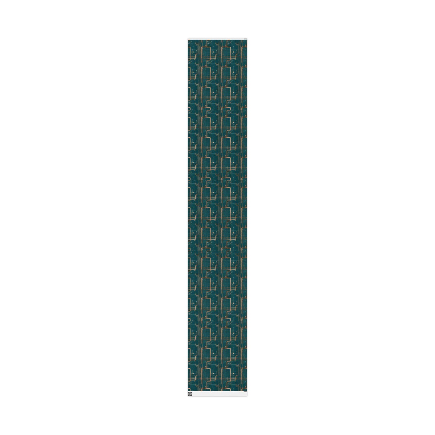 Circuit Board Pattern Wrapping Paper — Trace No. 003