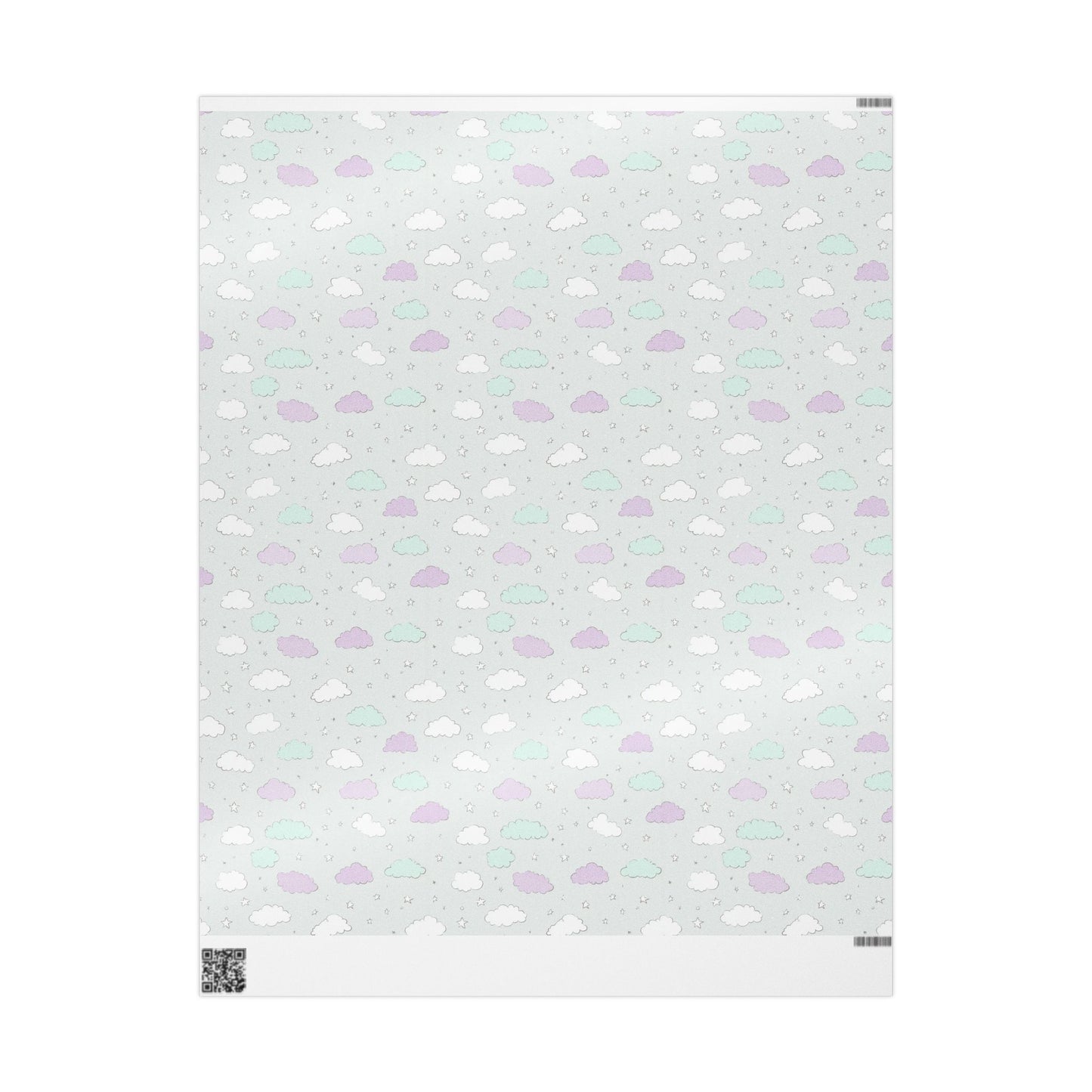 Sky & Cloud Pattern Wrapping Paper — Horizon No. 004