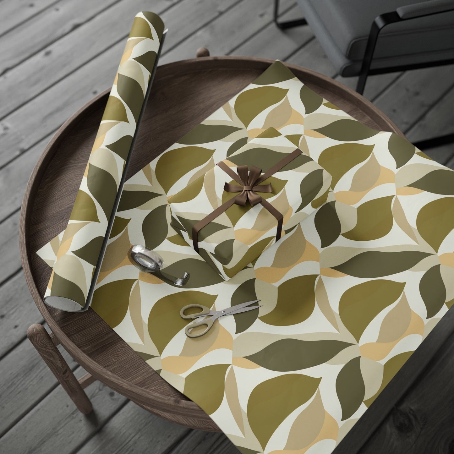 Summer Modern Wrapping Paper — Modern Pattern