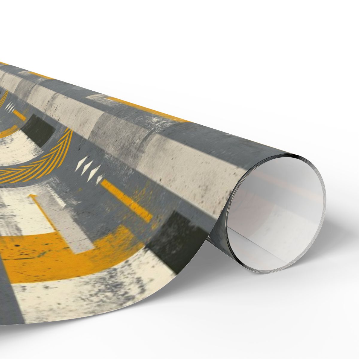 Airport & Runway Pattern Wrapping Paper — Directional No. 001