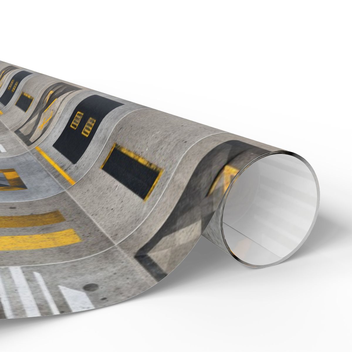Airport & Runway Pattern Wrapping Paper — Directional No. 002