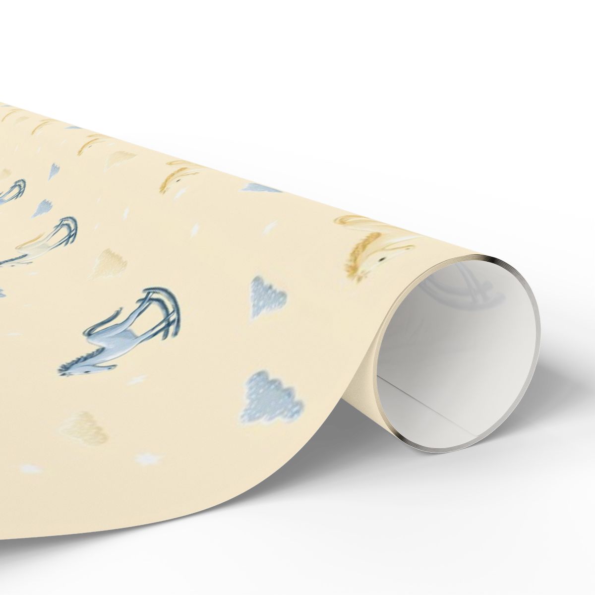 All-Season Baby Wrapping Paper — Baby-themed Pattern