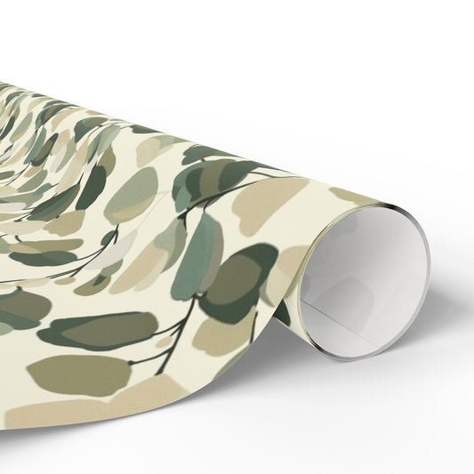 All-Season Botanical Wrapping Paper — Botanical Pattern