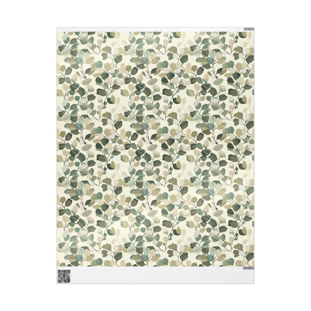 All-Season Botanical Wrapping Paper — Botanical Pattern