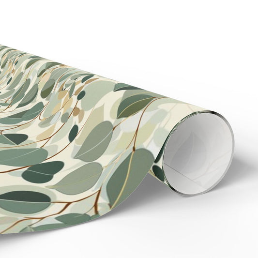 All-Season Botanical Wrapping Paper — Botanical Pattern