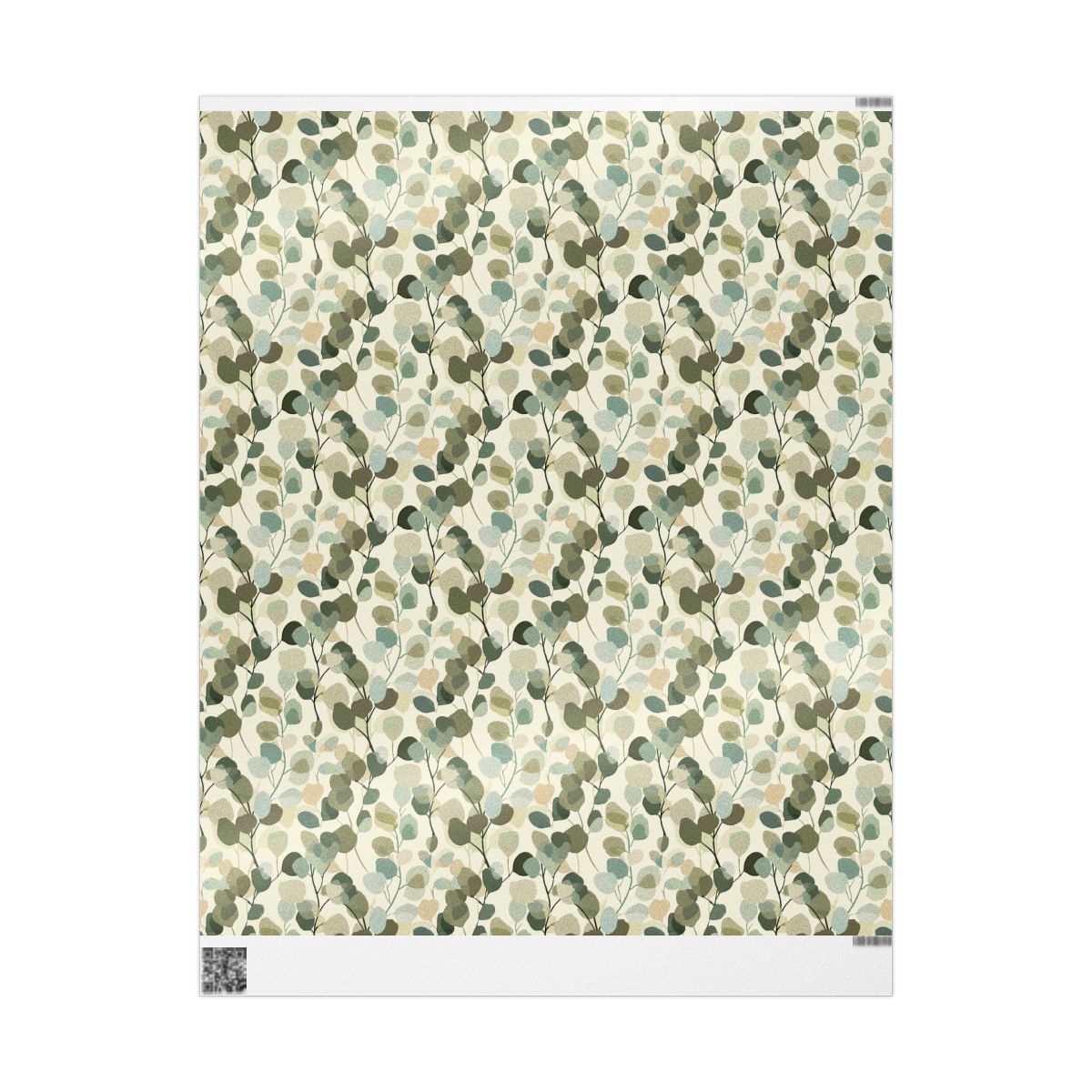 All-Season Botanical Wrapping Paper — Botanical Pattern