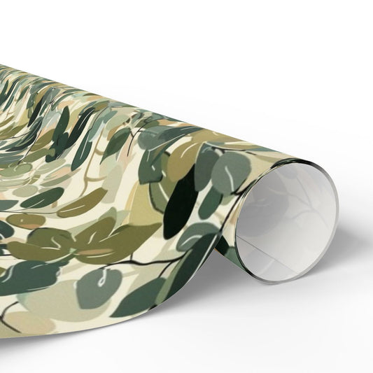 All-Season Botanical Wrapping Paper — Botanical Pattern
