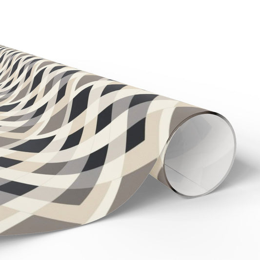 All-Season Geometric Wrapping Paper — Geometric Pattern