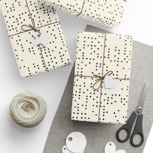 All-Season Geometric Wrapping Paper — Geometric Pattern