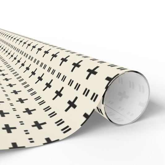 All-Season Geometric Wrapping Paper — Geometric Pattern