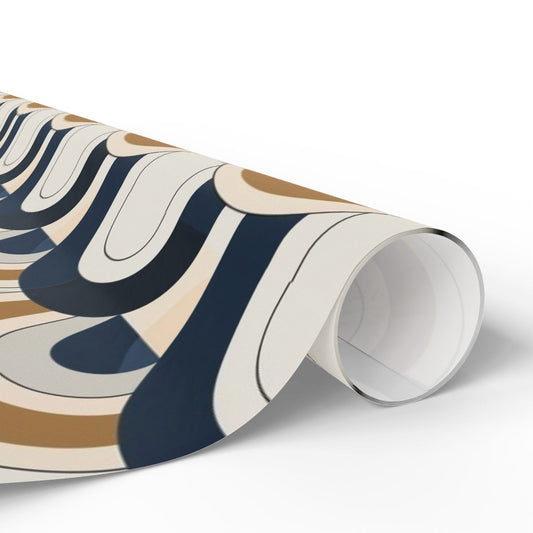 All-Season Geometric Wrapping Paper — Geometric Pattern