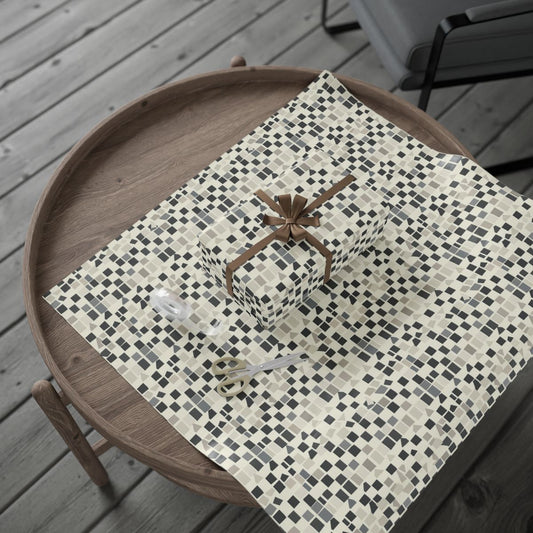All-Season Geometric Wrapping Paper — Geometric Pattern