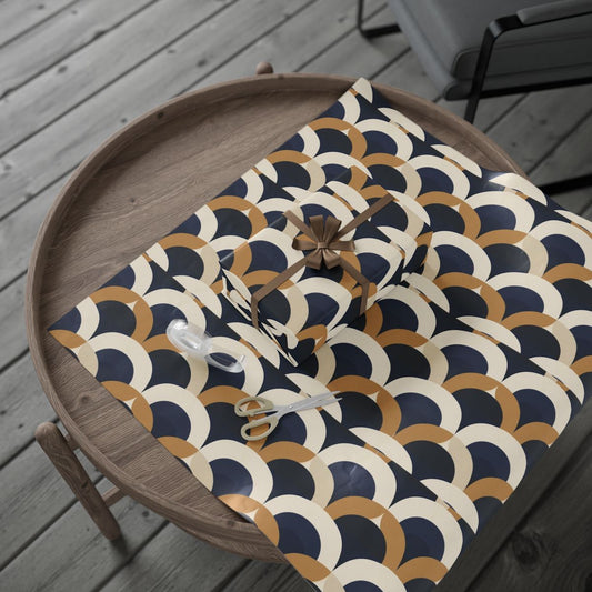 All-Season Geometric Wrapping Paper — Geometric Pattern