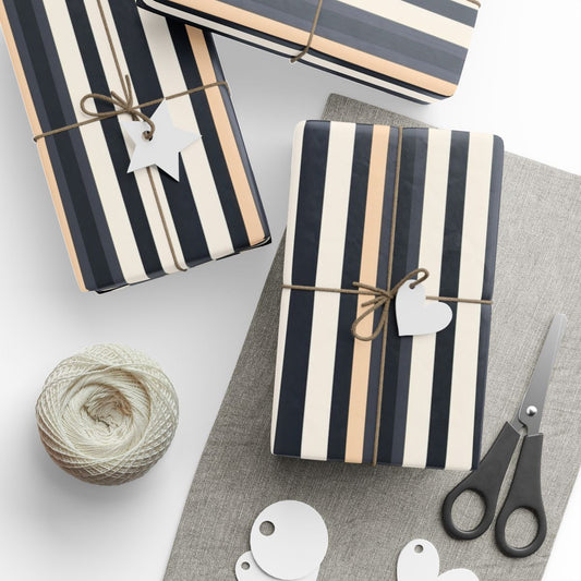 All-Season Geometric Wrapping Paper — Geometric Pattern