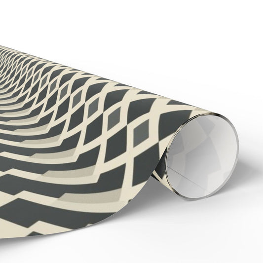 All-Season Geometric Wrapping Paper — Geometric Pattern