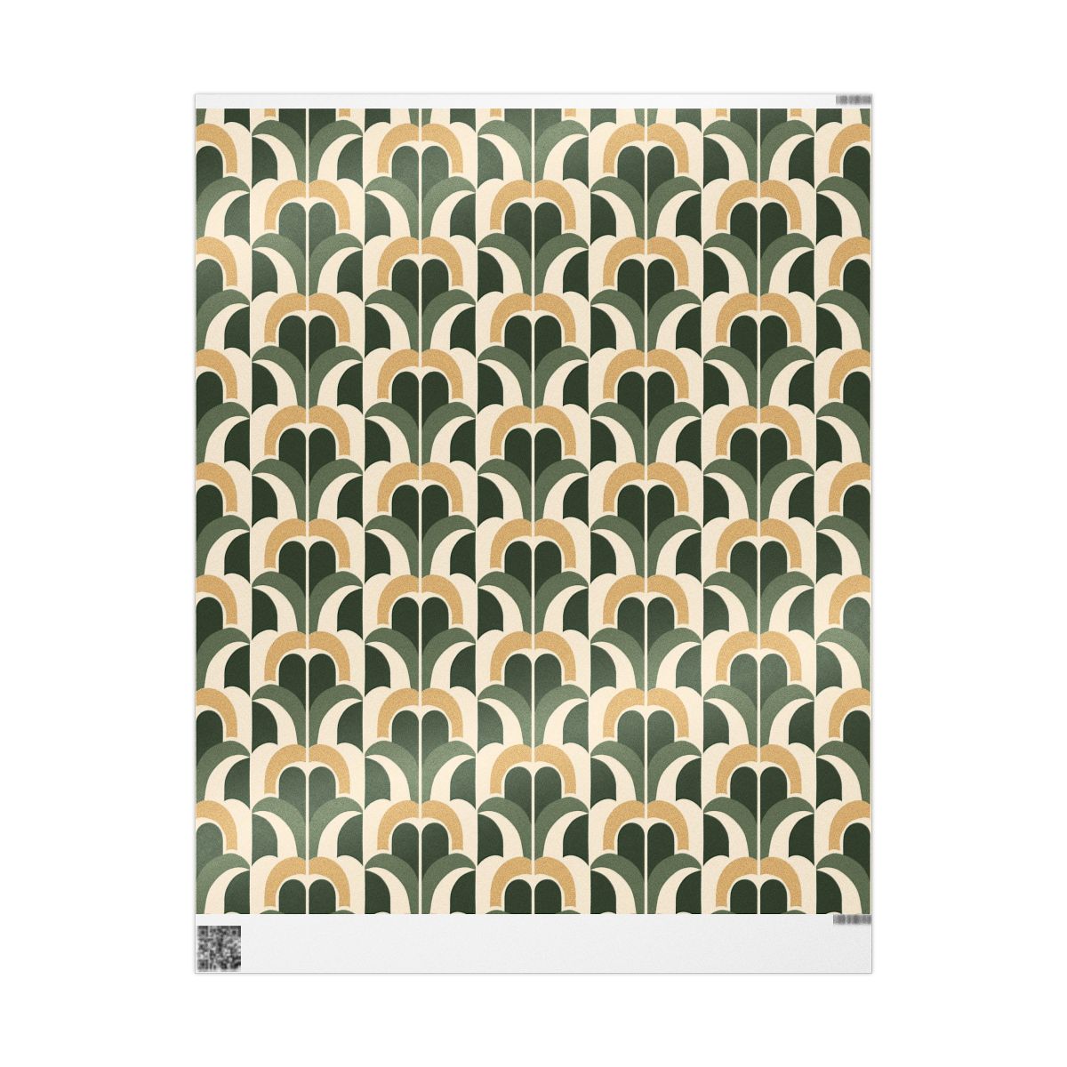 All-Season Geometric Wrapping Paper — Geometric Pattern