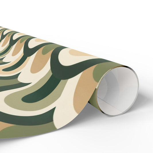 All-Season Geometric Wrapping Paper — Geometric Pattern