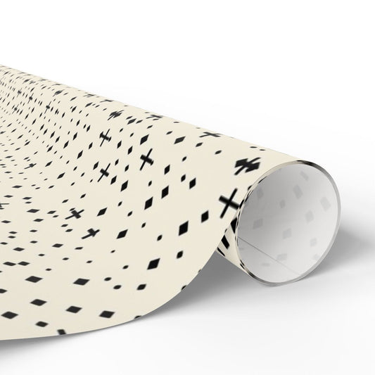 All-Season Geometric Wrapping Paper — Geometric Pattern