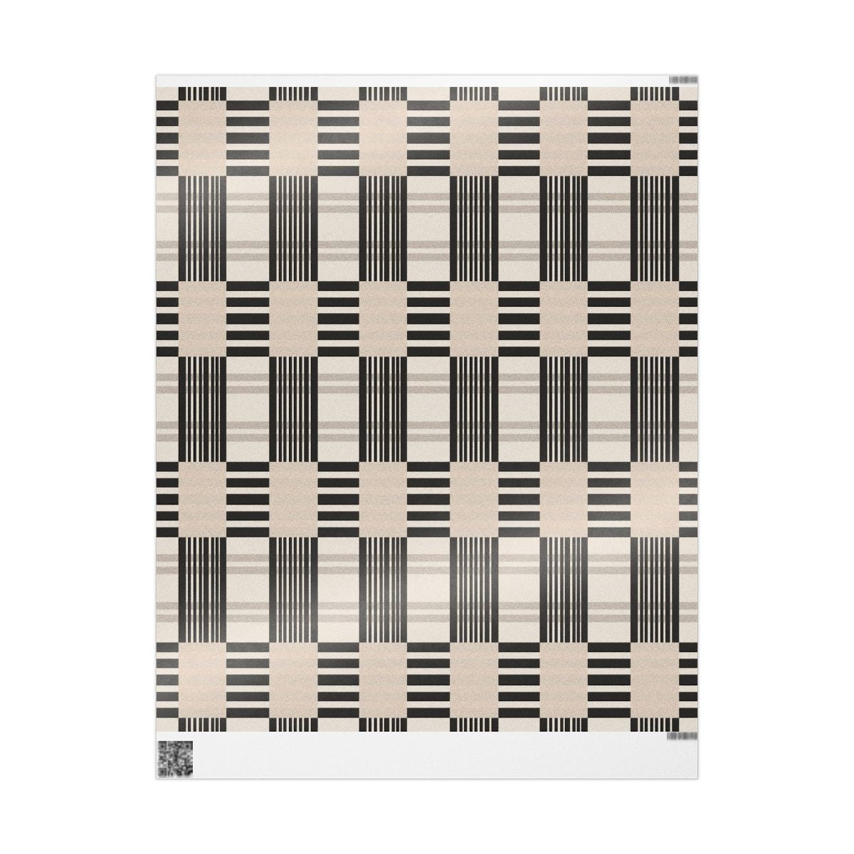 All-Season Geometric Wrapping Paper — Geometric Pattern