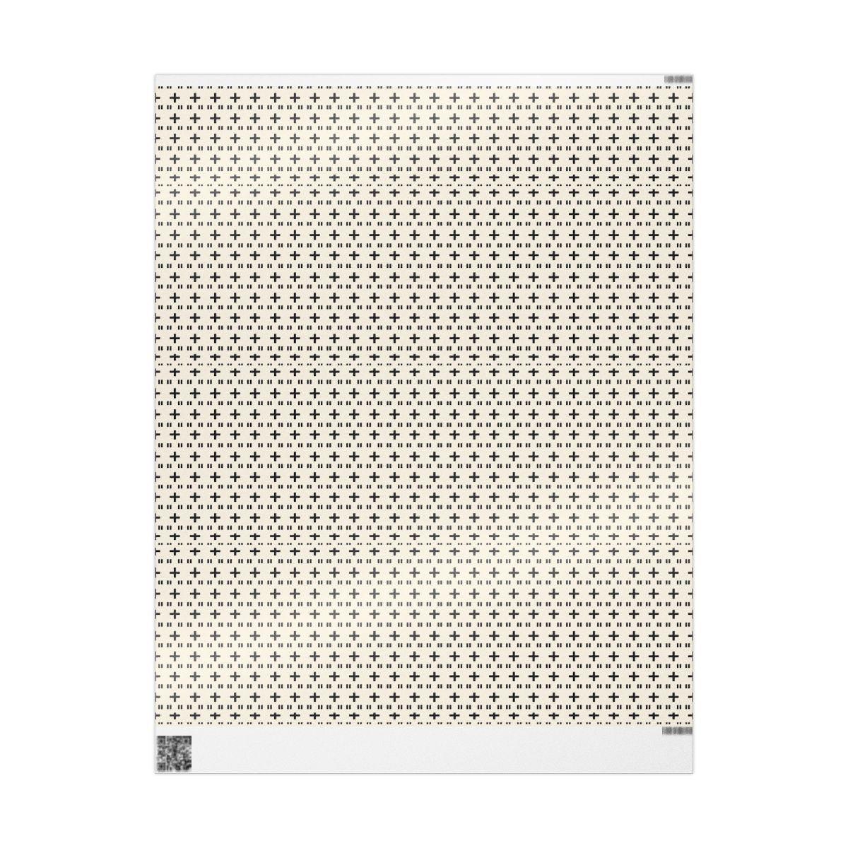 All-Season Geometric Wrapping Paper — Geometric Pattern