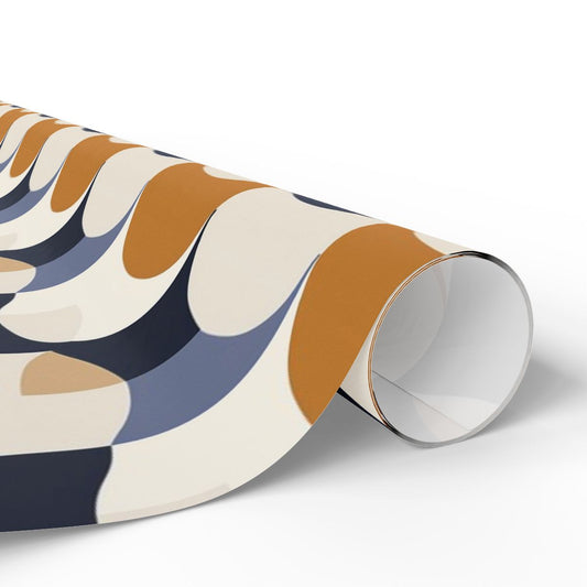 All-Season Geometric Wrapping Paper — Geometric Pattern