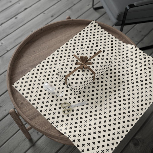 All-Season Geometric Wrapping Paper — Geometric Pattern