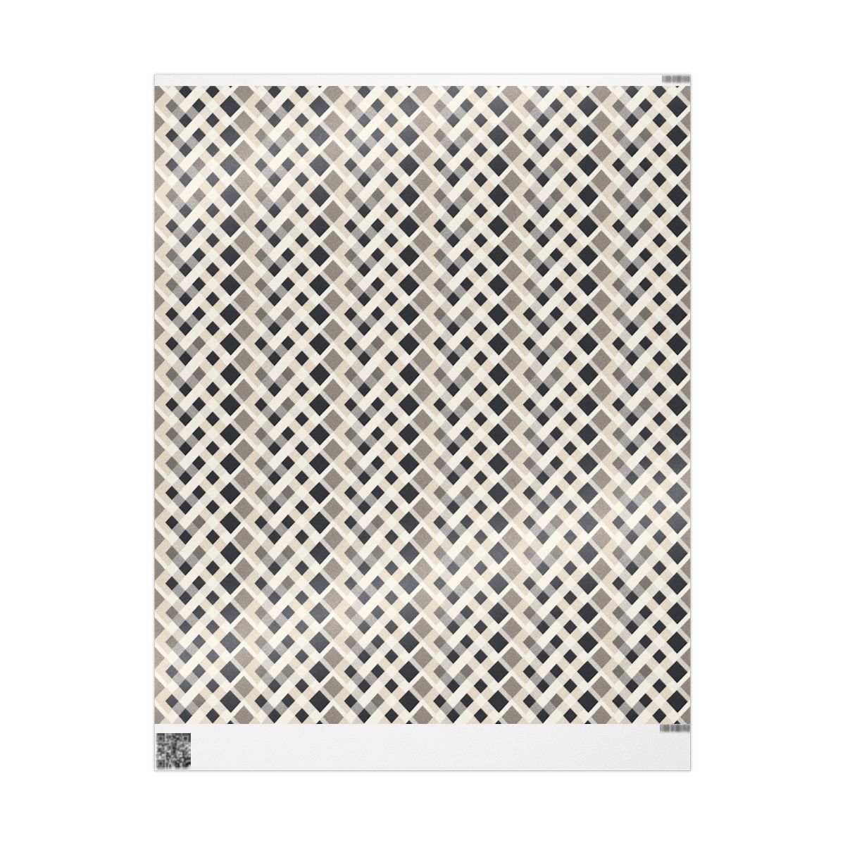 All-Season Geometric Wrapping Paper — Geometric Pattern